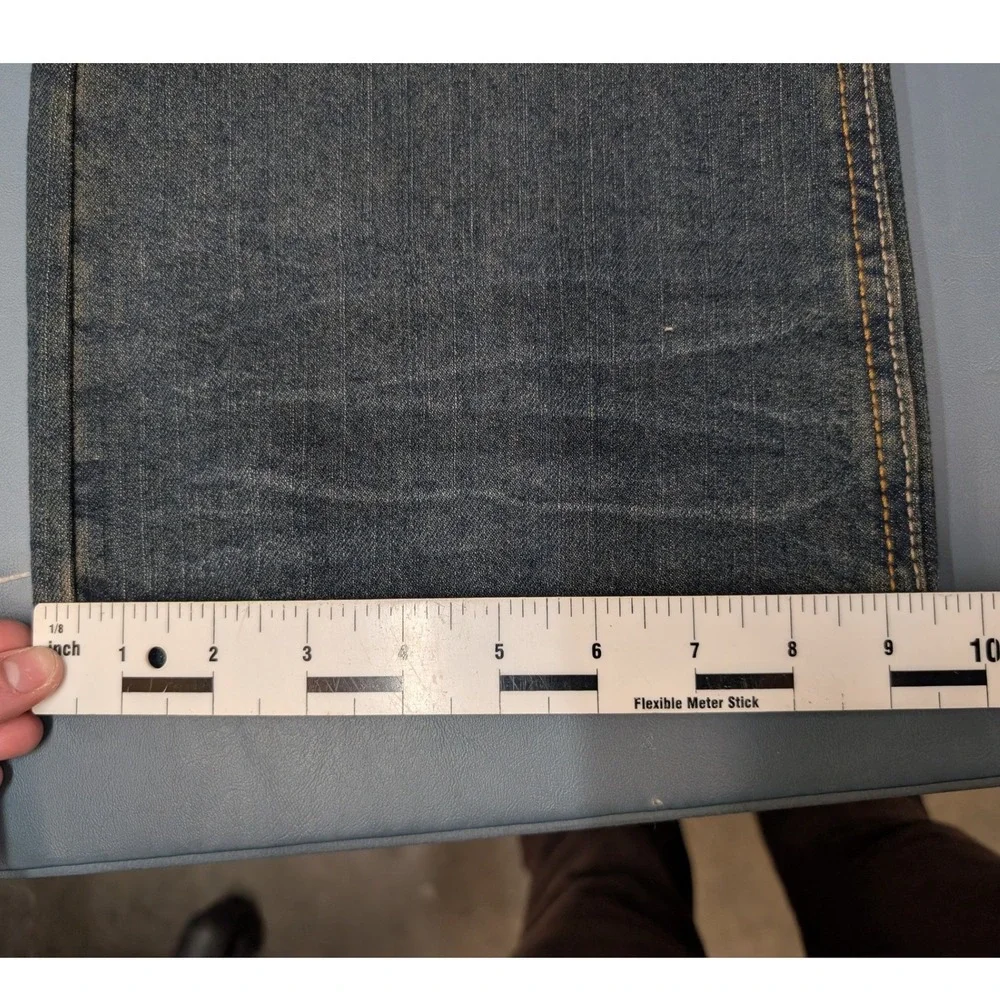 New Ring of Fire Boot Cut Jeans Men 34x34 Blue Del Rey‎ Ave Dark Wash Denim